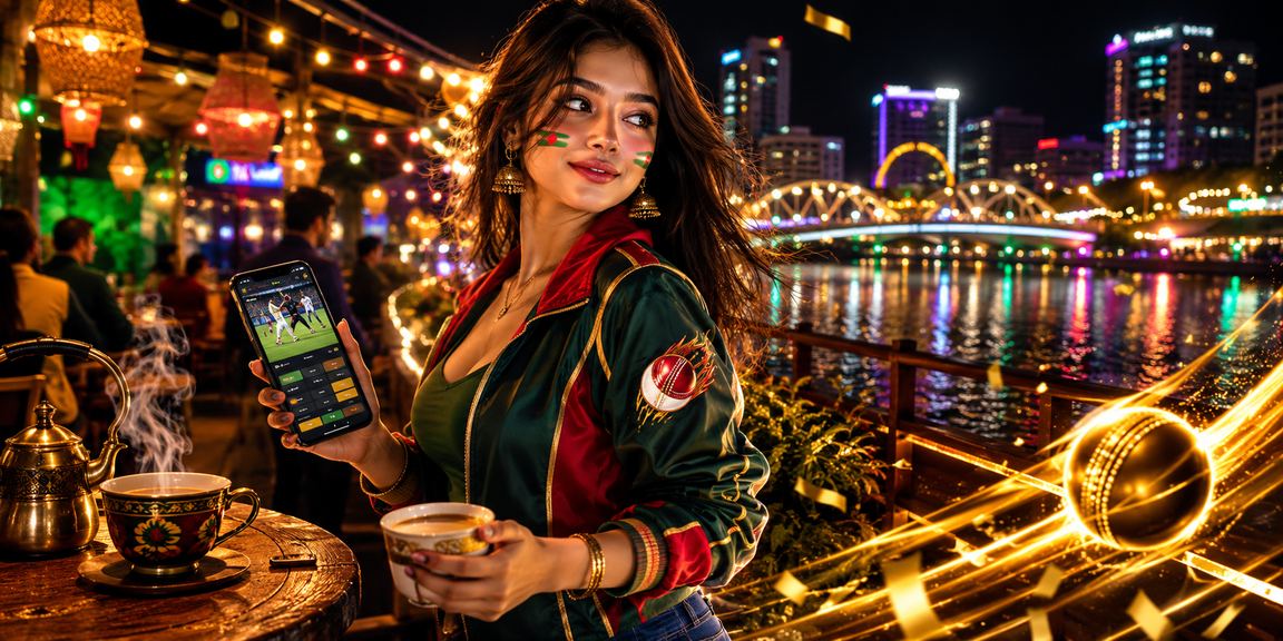 ঢাকার রাতের বাজারে ক্রিকেট বেটিং প্রোমোশনে মেতে উঠেছেন দর্শকরা