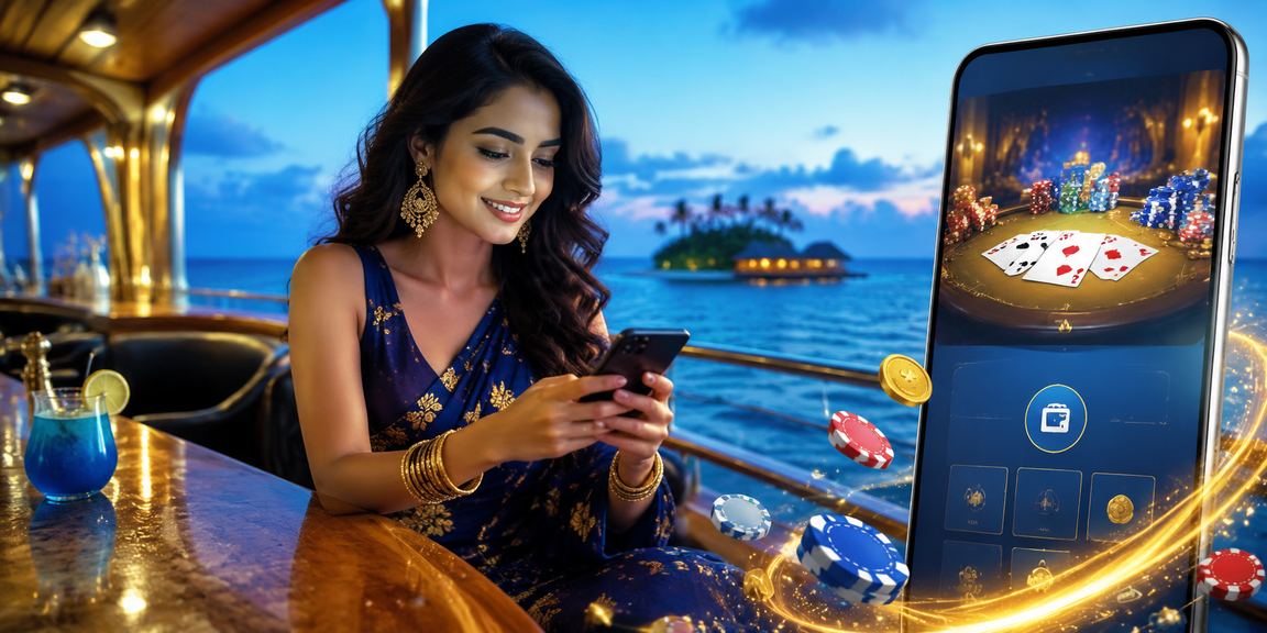 সেন্ট মার্টিনে পোকার খেলছেন একজন aq999com ভিআইপি সদস্য